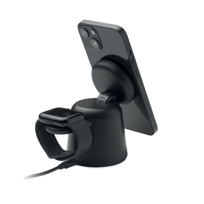 Ładowarka bezprzew 3 w 1, 15 W P122791O