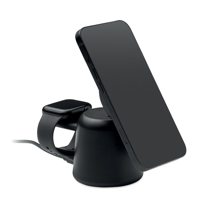 Ładowarka bezprzew 3 w 1, 15 W P122791O