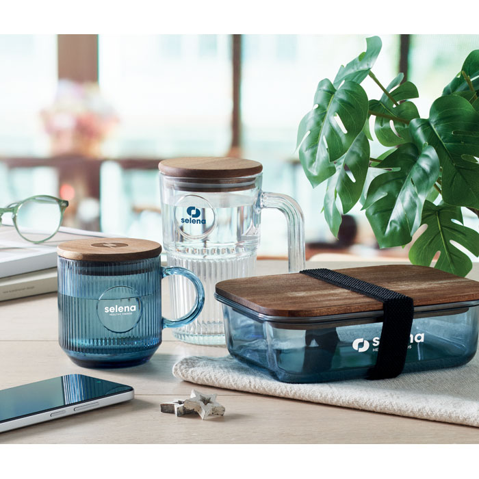 Kubek szklany prążkowany 300ml P122824O 3 Kubek szklany prążkowany 300ml P122824O