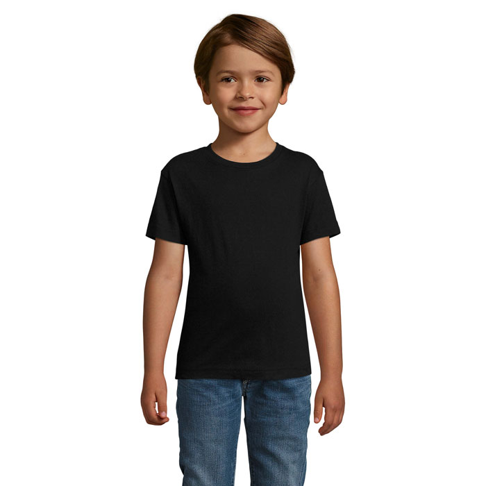 REGENT F Dziecięcy T-SHIRT P123756O deep black