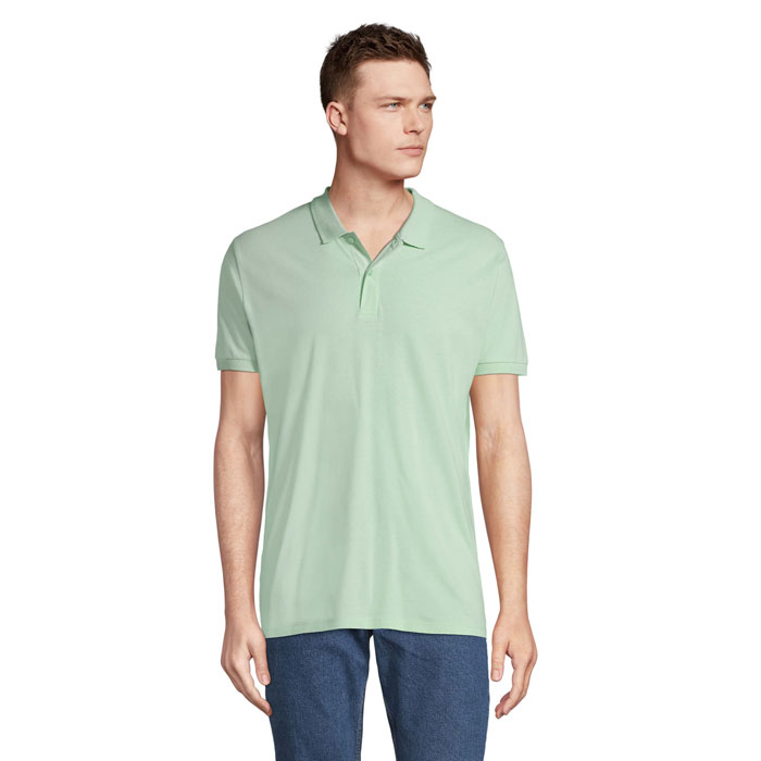 PLANET MEN polo 170g P124910O frozen green