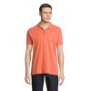 PLANET MEN polo 170g P124910O pop orange