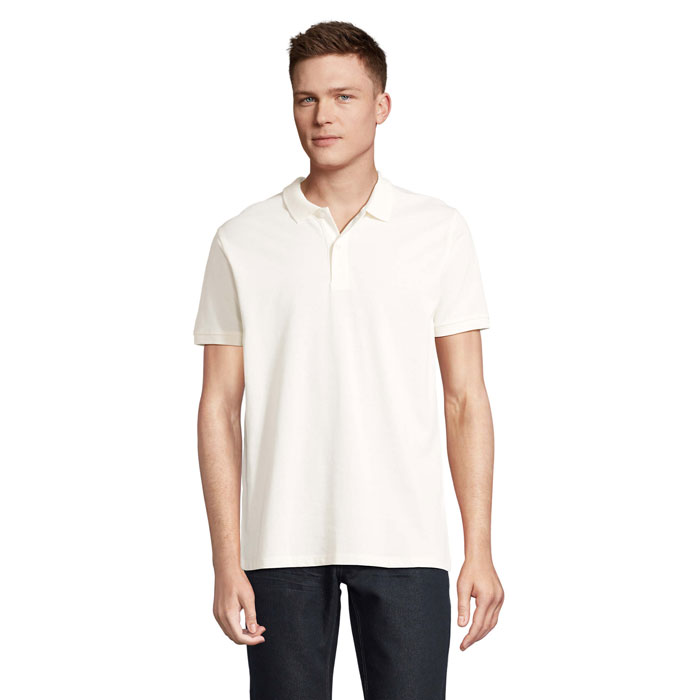 PLANET MEN polo 170g P124910O off / white