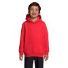 CONDOR KIDS Bluza z kapture P126606O bright rojo