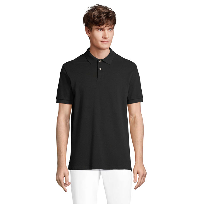 PACIFIC MEN POLO P126790O czarny / czarny opal