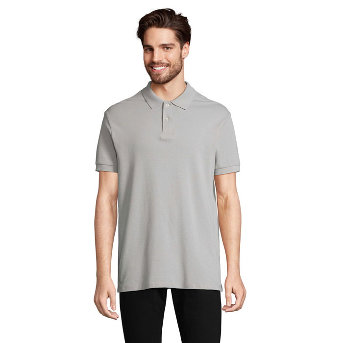 PACIFIC MEN POLO P126790O pure grey