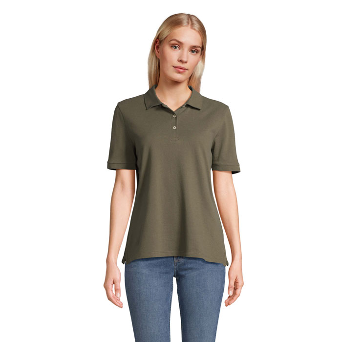 PACIFIC WOMEN POLO P126908O army