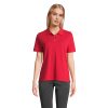 PACIFIC WOMEN POLO P126908O czerwony