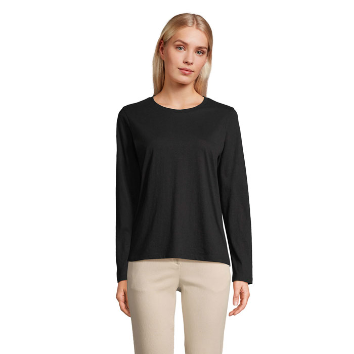 MONARCH WOMEN T-SHIRTS P127099O deep black