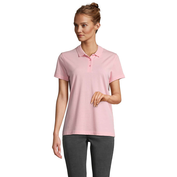 PULSE WOMEN POLO P127205O cukierowy róż