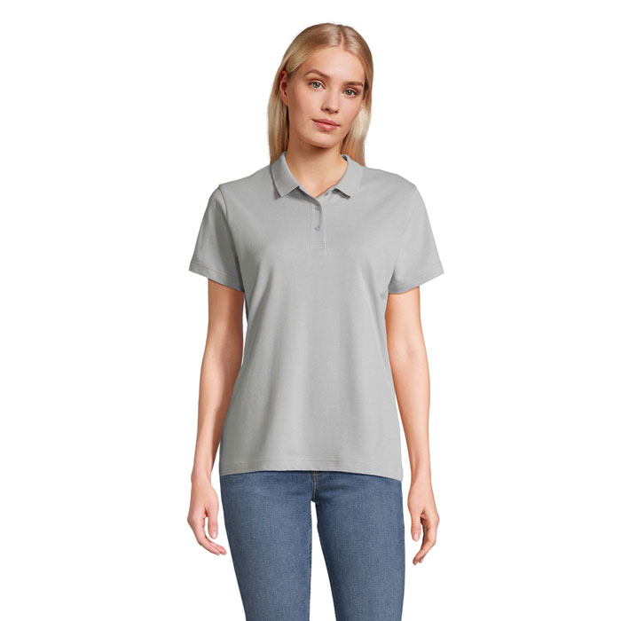 PULSE WOMEN POLO P127205O pure grey