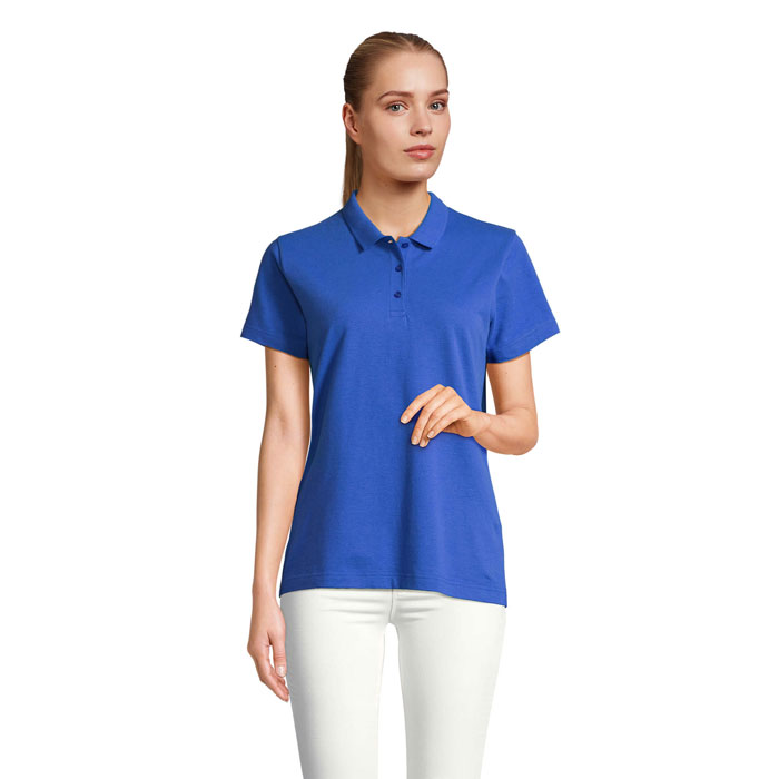 PULSE WOMEN POLO P127205O niebieski