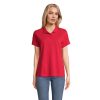 PULSE WOMEN POLO P127205O czerwony
