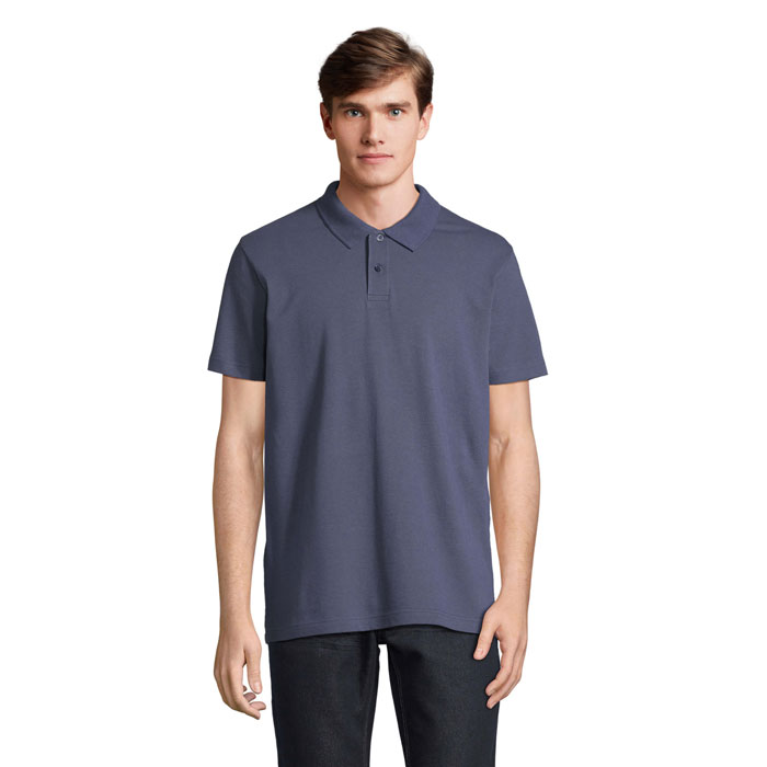 PULSE UNISEX POLO P127328O denim