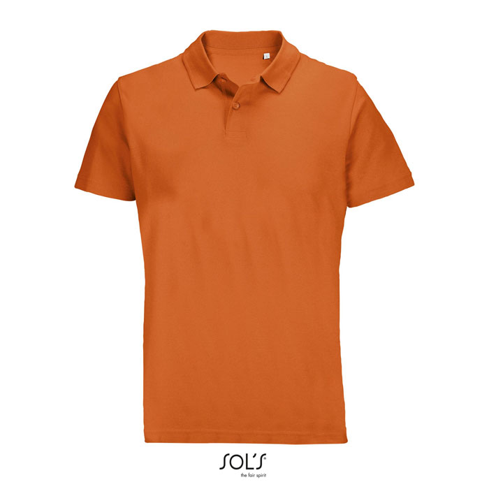 PULSE UNISEX POLO P127328O pomaranczowy