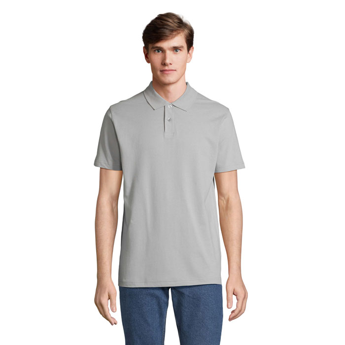 PULSE UNISEX POLO P127328O pure grey