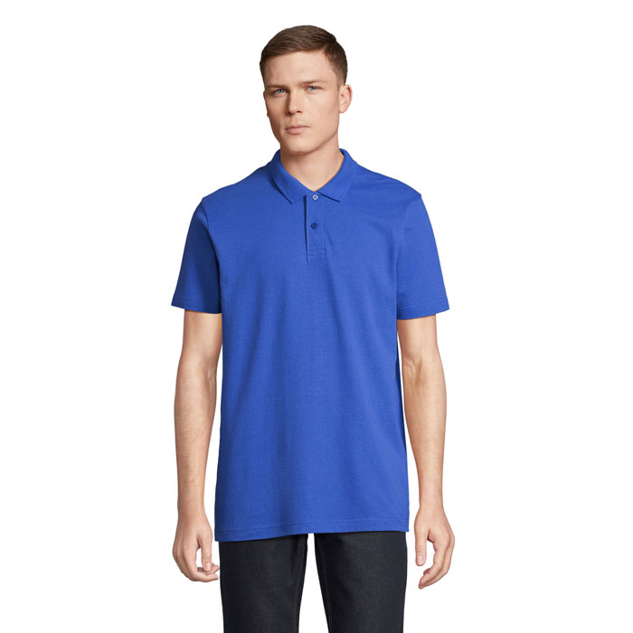 PULSE UNISEX POLO P127328O niebieski