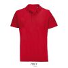 PULSE UNISEX POLO P127328O czerwony