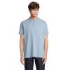 PULSE UNISEX POLO P127328O sky blue pique