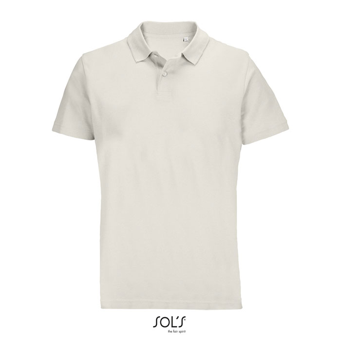 PULSE UNISEX POLO P127328O off / white