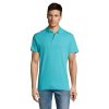 SUMMER II MEN polo 170g P127681O niebieski atol