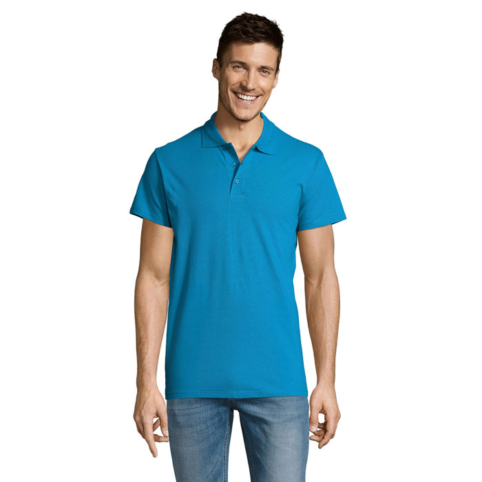 SUMMER II MEN polo 170g P127681O aqua