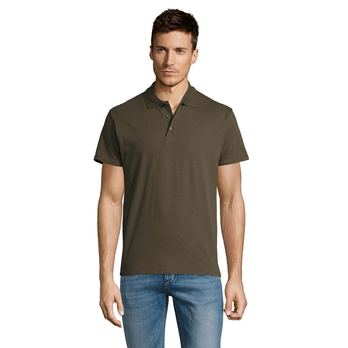 SUMMER II MEN polo 170g P127681O army