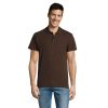 SUMMER II MEN polo 170g P127681O chocolate