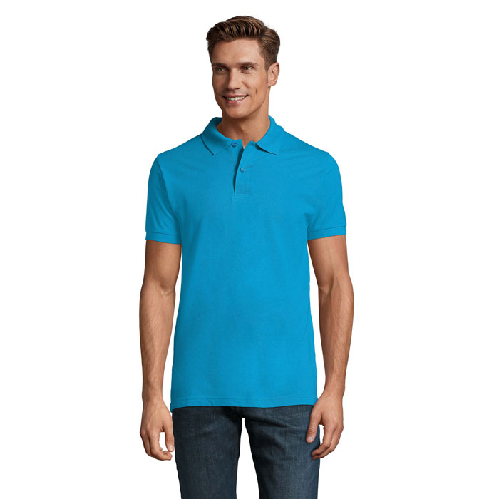 PERFECT MEN Polo 180g P127843O aqua