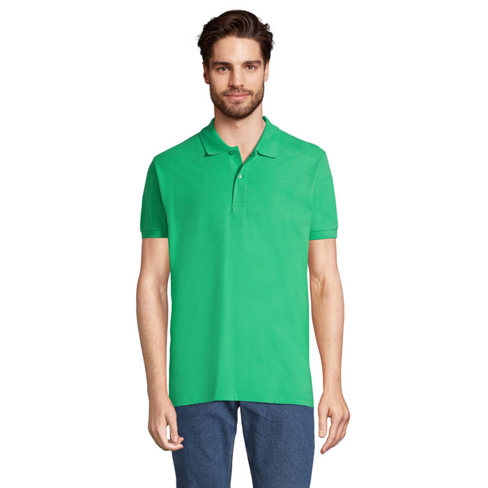 PERFECT MEN Polo 180g P127843O wiosenna zieleń