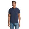 PERFECT MEN Polo 180g P127843O melanż denim