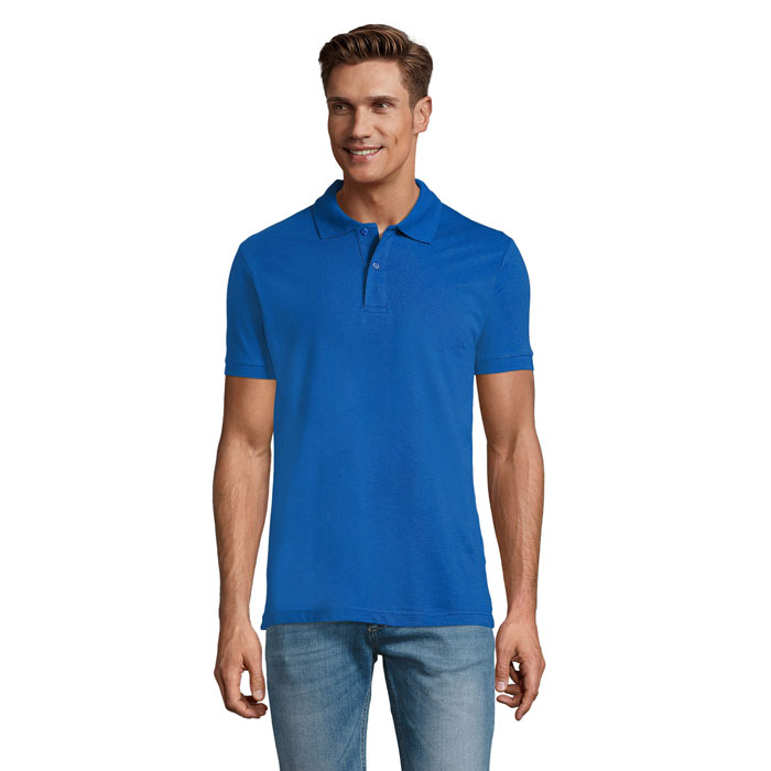 PERFECT MEN Polo 180g P127843O niebieski