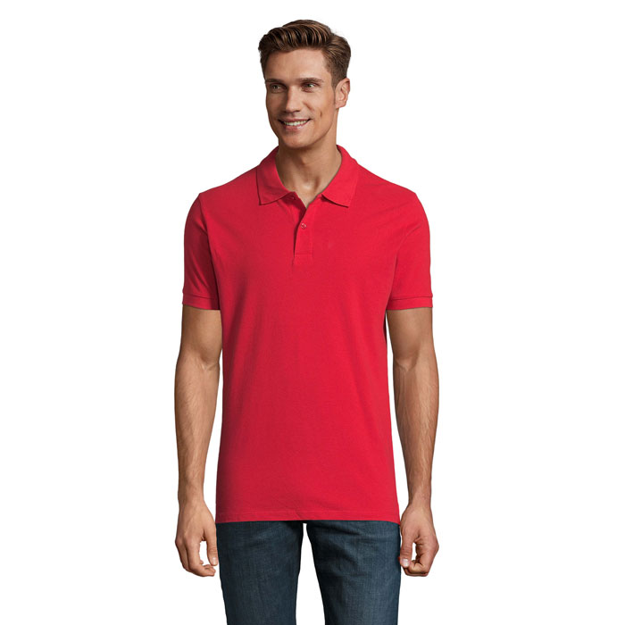 PERFECT MEN Polo 180g P127843O czerwony