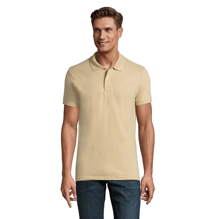 PERFECT MEN Polo 180g P127843O sand