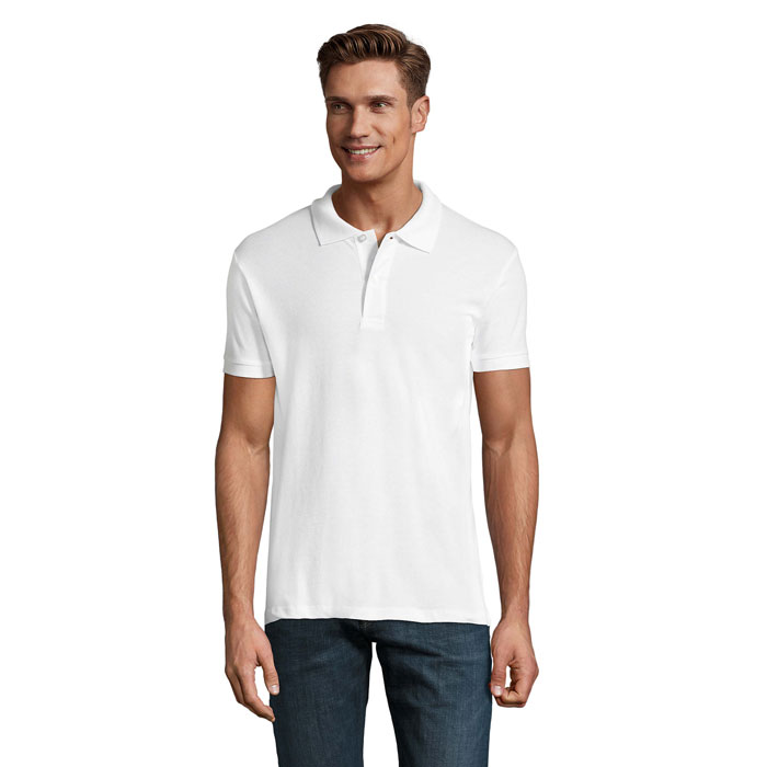 PERFECT MEN Polo 180g P127843O bialy