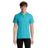 SPRING II MEN Polo 210g P128059O niebieski atol
