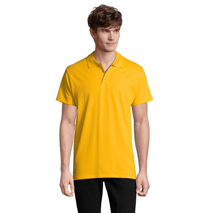 SPRING II MEN Polo 210g P128059O dorado