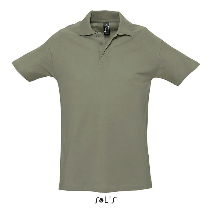 SPRING II MEN Polo 210g P128059O khaki