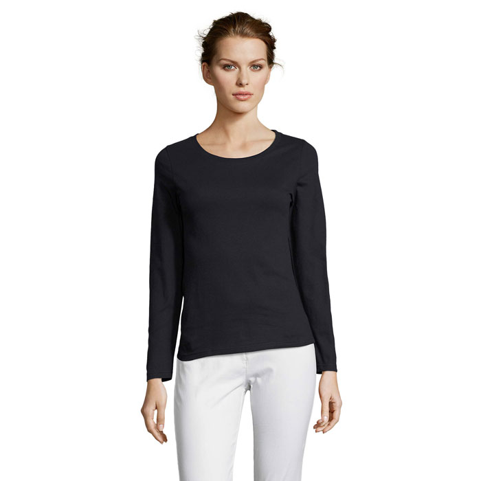 MAJESTIC Damski T-SHIRT 150 P128687O granatowy