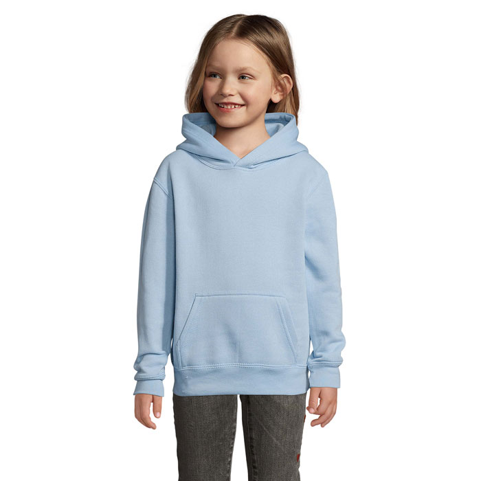 Bluza z kapturem SLAM KIDS P129716O blekitny
