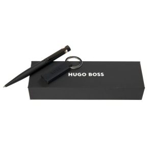 Zestaw upominkowy Hugo Boss długopis i brelok - HAK421A + HSG3524A P092968P PM-HPBK352A