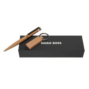 Zestaw upominkowy Hugo Boss długopis i brelok - HAK421X + HSG3524X P092969P PM-HPBK352X