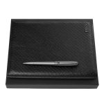 Zestaw upominkowy Hugo Boss teczka i długopis - HDM412A + HSY4874D P092991P