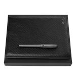 Zestaw upominkowy Hugo Boss teczka i pióro kulkowe - HDM412A + HSY4875D P092994P