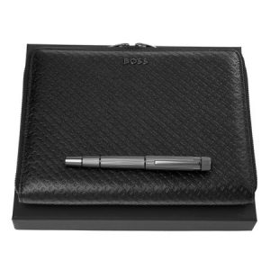 Zestaw upominkowy Hugo Boss teczka i pióro kulkowe - HSF4855D + HTM411A P092993P PM-HPMR485D