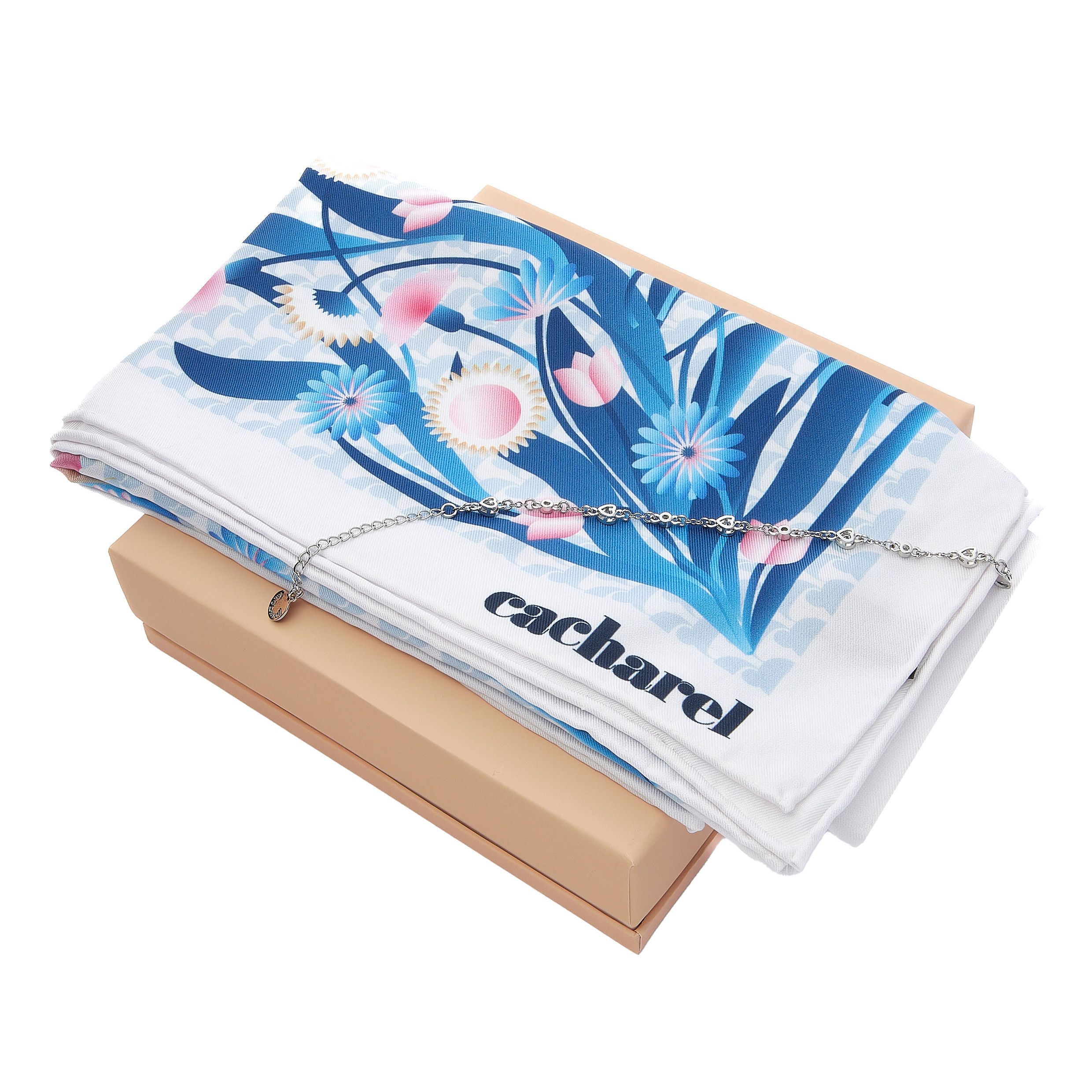 Zestaw upominkowy Cacharel apaszka i bransoletka - CFL437F + CJB437C P092831P PM-CPBL437