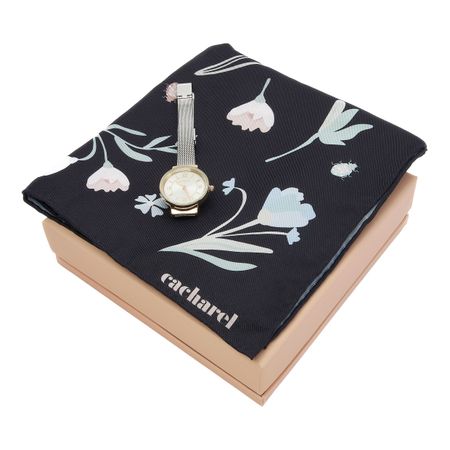 Zestaw upominkowy Cacharel apaszka i zegarek - CFM438A + CMN492C P092845P PM-CPMN438A