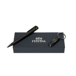 Zestaw upominkowy Festina długopis i brelok - FAK470A + FSH4704A P092878P PM-FPBK470A