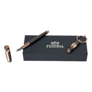 Zestaw upominkowy Festina pióro wieczne i brelok - FAK470D + FSH4702D P092889P PM-FPKP470D
