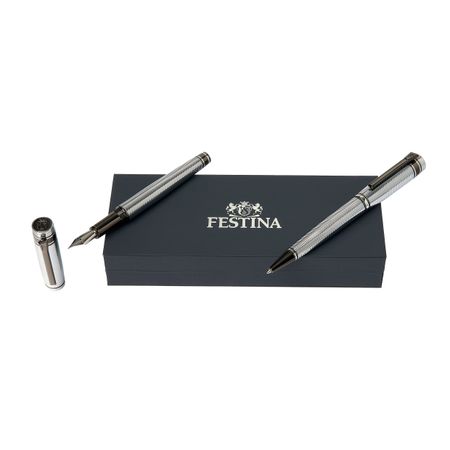Zestaw upominkowy Festina pióro wieczne i długopis - FSH4702B + FSH4704B P092883P PM-FPBP470B